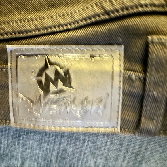 Black Wornstar Hellraiser Bootcut Jeans size 26 - Picture 5 of 5